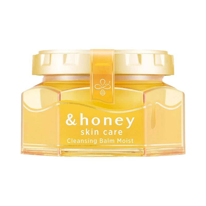 Honey - Cleansing Balm (90G) | EFFORTLESS JAPANESE MAKEUP REMOVER, 100% ORGANIC OIL, MOISTURIZES and CONDITIONS with REAL HONEY