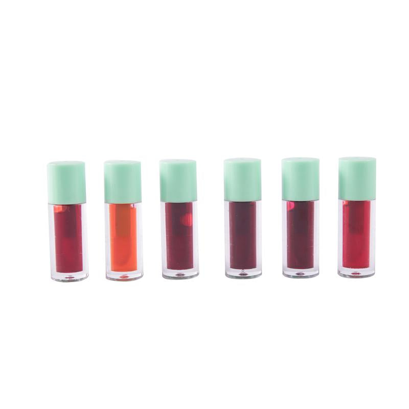 6 Mini Bottles Lip Gloss Stain Set, 6 Colors Waterproof Matte All Day Lipstick Set, Women'S Magic Lipstick, 24 Hour Original Lip Gloss Magic Lipstick