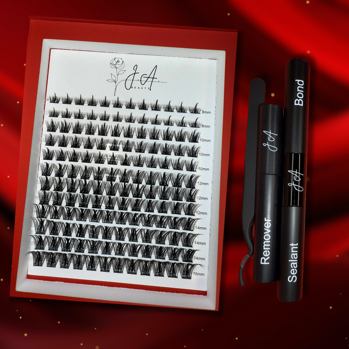 JA Beauty Luxe Volume Cluster Lash Kit