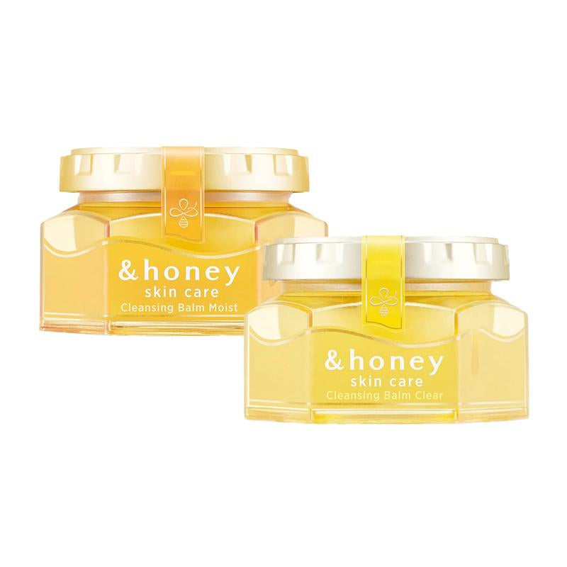 Honey - Cleansing Balm (90G) | EFFORTLESS JAPANESE MAKEUP REMOVER, 100% ORGANIC OIL, MOISTURIZES and CONDITIONS with REAL HONEY