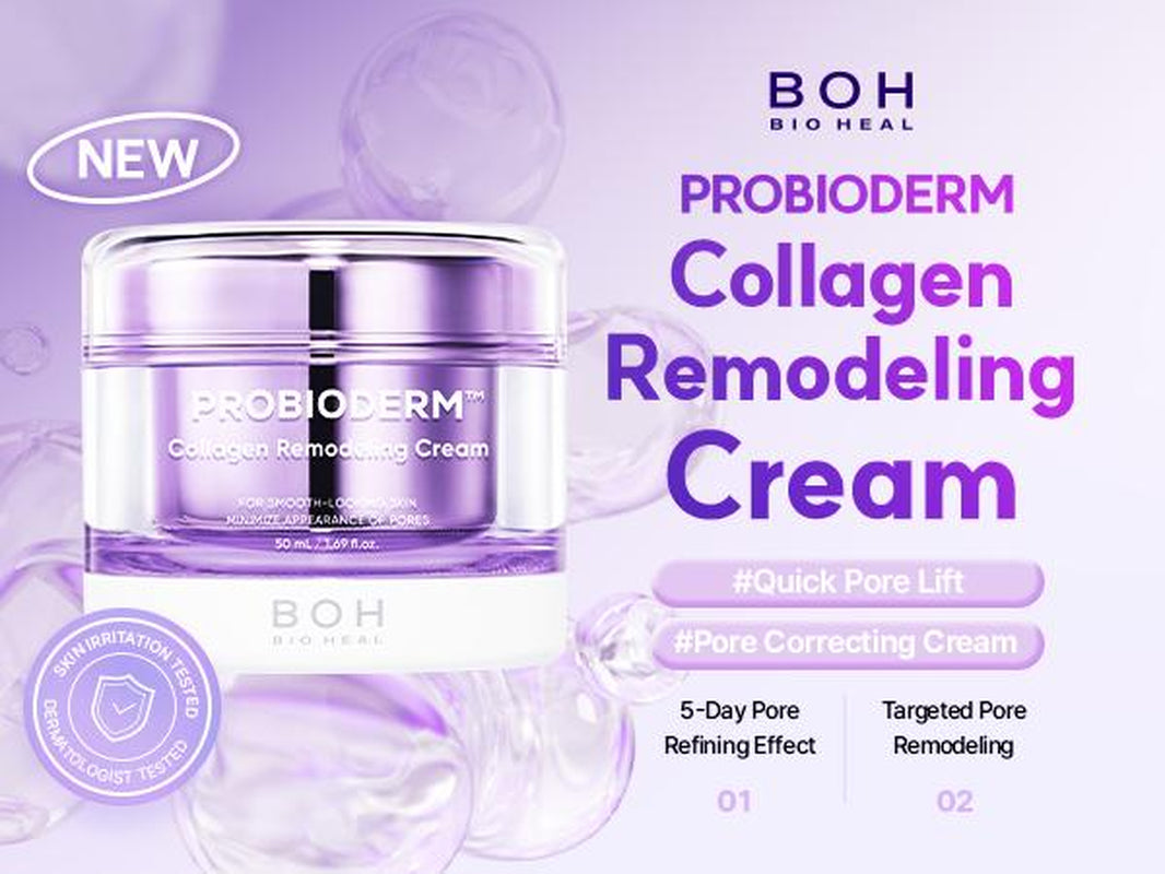 [BIOHEAL BOH Official] Collagen Remodeling Cream | 150,000 Collagen Capsules I Pore Tightening, Firming, Smooth Texture